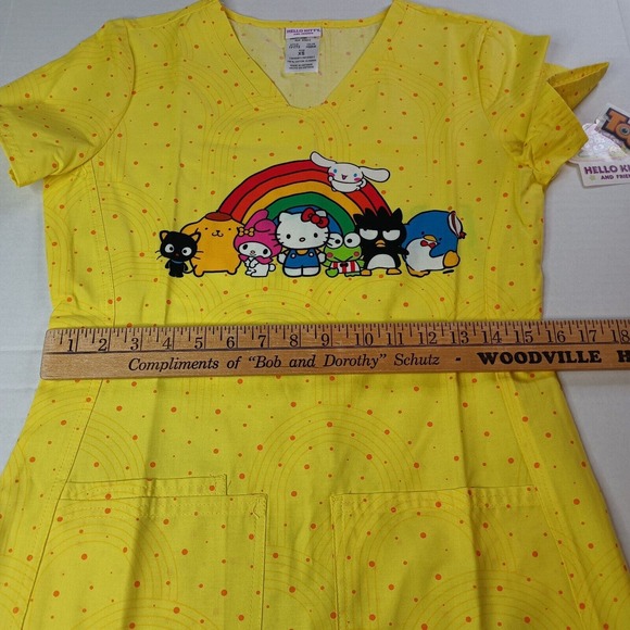 Hello Kitty and Friends Scrub Top - Picture 6 of 8